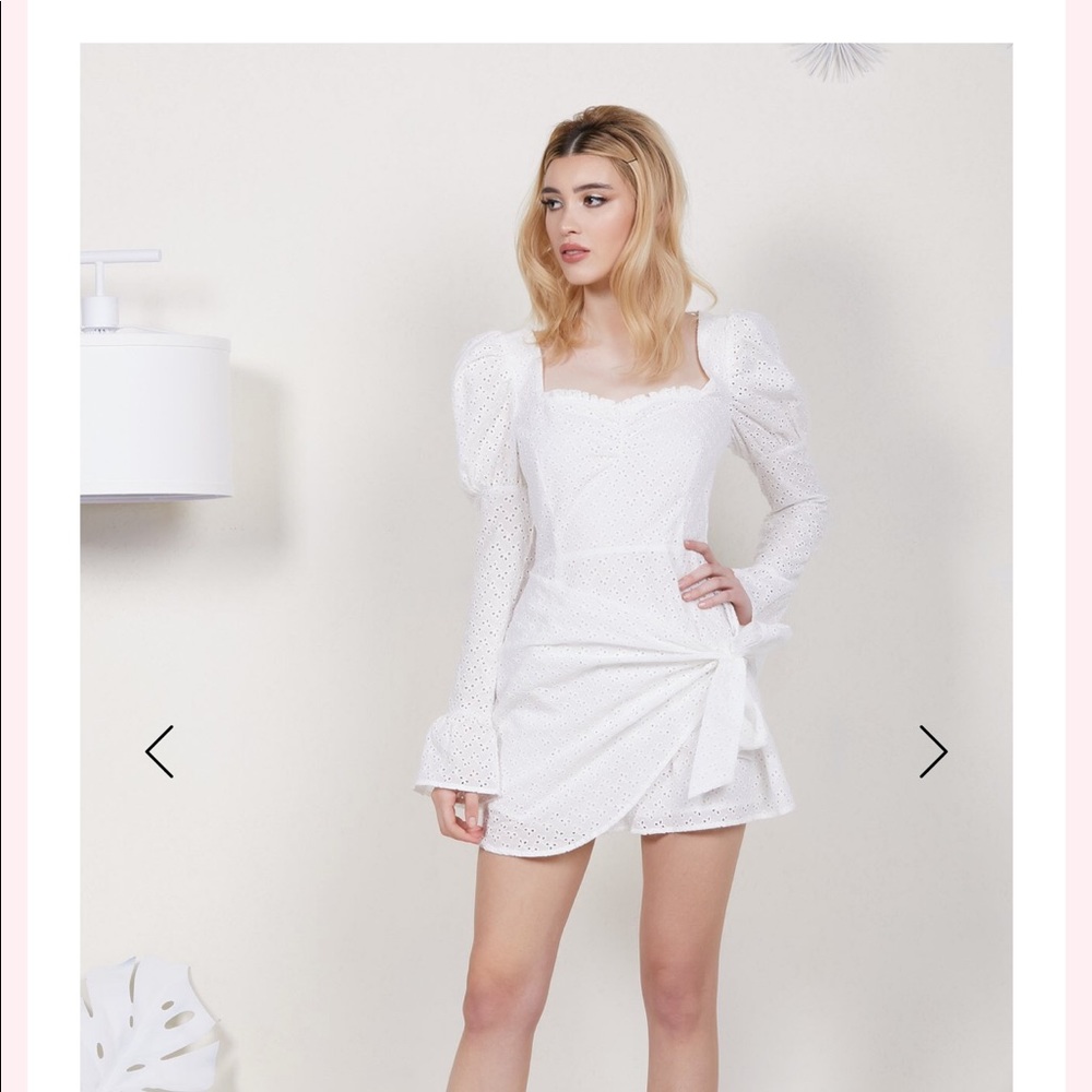 Worn once white summer dress